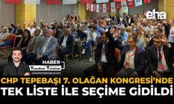 CHP Tepebaşı 7. Olağan Kongresi’nde Tek Liste ile Seçime Gidildi