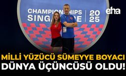 Milli Yüzücü Sümeyye Boyacı, Dünya Üçüncüsü Oldu!