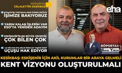 Kesikbaş: Eskişehir İçin Akil Kurumlar Bir Araya Gelmeli, Kent Vizyonu Oluşturulmalı