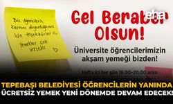 Tepebaşı Belediyesi Öğrencilerin Yanında: Ücretsiz Yemek Yeni Dönemde de Devam Edecek!