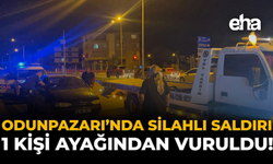 Odunpazarı'nda Silahlı Saldırı: 1 Kişi Ayağından Vuruldu!