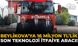 Beylikova’ya 16 Milyon TL’lik Son Teknoloji İtfaiye Aracı!
