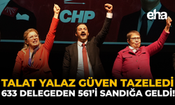 Talat Yalaz Güven Tazeledi: 633 Delegeden 561'i Sandığa Geldi!