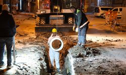 O Mahallede Yağmur Suyu Hattı Yenilendi
