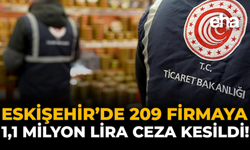 Eskişehir’de 209 Firmaya 1,1 Milyon Lira Ceza Kesildi!