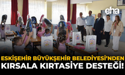 Eskişehir Büyükşehir Belediyesi'nden Kırsala Kırtasiye Desteği!
