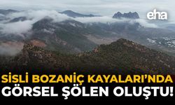 Sisli Bozaniç Kayaları'nda Görsel Şölen Oluştu!