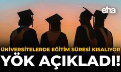 Üniversitelerde Eğitim Süresi Kısalıyor: YÖK Açıkladı!