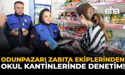 Odunpazarı Zabıta Ekiplerinden Okul Kantinlerine Denetim!