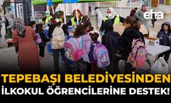 Tepebaşı Belediyesinden İlkokul Öğrencilerine Destek!