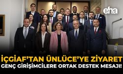 İÇGİAF’tan Ünlüce’ye Ziyaret: Genç Girişimcilere Ortak Destek Mesajı!
