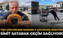 Tüm Güçlüklere Rağmen 4 Çocuğuna Bakıyor: Simit Satarak Geçim Sağlıyor!