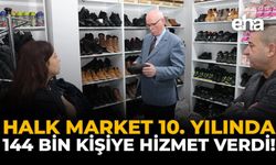 Halk Market 10. Yılında: 144 Bin Kişiye Hizmet Verdi!