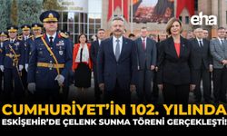 Cumhuriyet’in 102. Yılında Eskişehir’de Çelenk Sunma Töreni Gerçekleşti