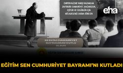 Eğitim Sen Cumhuriyet Bayramı'nı Kutladı