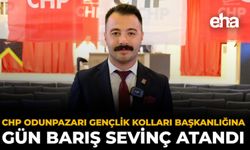 CHP Odunpazarı Gençlik Kolları Başkanlığına Gün Barış Sevinç Atandı