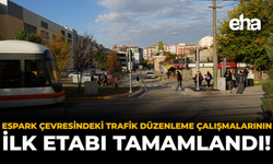 Espark Çevresindeki Trafik Düzenleme Çalışmalarının İlk Etabı Tamamlandı!