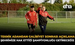 Teknik Adamdan Galibiyet Sonrası Açıklama: "Şehrimize Hak Ettiği Şampiyonluğu Getireceğiz"