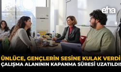 Ünlüce, Gençlerin Sesine Kulak Verdi: Çalışma Alanının Kapanma Süresi Uzatıldı!