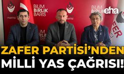 Zafer Partisi’nden Milli Yas Çağrısı