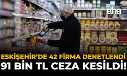 Eskişehir'de 42 Firma Denetlendi: 91 Bin TL Ceza Kesildi!