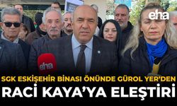 SGK Eskişehir Binası Önünde Gürol Yer'den Raci Kaya'ya Eleştiri