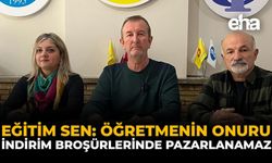 Eğitim Sen: “Öğretmenin onuru indirim broşürlerinde pazarlanamaz”