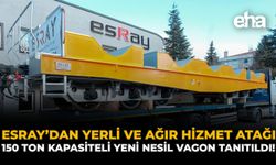 Esray’dan Yerli ve Ağır Hizmet Atağı: 150 Ton Kapasiteli Yeni Nesil Vagon Tanıtıldı!