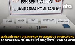 Eskişehir Kent Ormanı’nda Uyuşturucu Operasyonu: Jandarma Şüpheliyi Suçüstü Yakaladı!