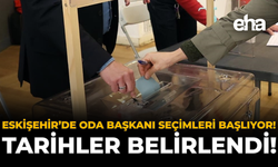 Eskişehir'de Oda Başkanı Seçimleri Başlıyor: Tarihler Belirlendi!