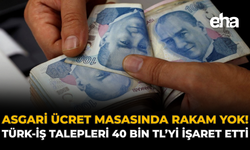 Asgari Ücret Masasında Rakam Yok: TÜRK-İŞ Talepleri 40 Bin TL’yi İşaret Etti!