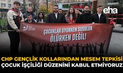 CHP Gençlik Kolları’ndan MESEM Tepkisi: Çocuk İşçiliği Düzenini Kabul Etmiyoruz