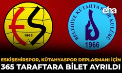 Eskişehirspor, Kütahyaspor Deplasmanı İçin 365 Taraftara Bilet Ayırdı