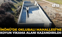 İnönü’de Oklubalı Mahallesi’ne Koyun Yıkama Alanı Kazandırıldı!