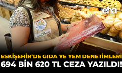 Eskişehir’de Gıda ve Yem Denetimleri: 694 Bin 620 TL Ceza Yazıldı!