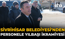 Sivrihisar Belediyesi’nden Personele Yılbaşı İkramiyesi