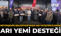 Büyükşehir Belediyesi’nden Arı Yetiştiricilerine Arı Yemi Desteği