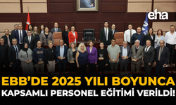 EBB'de 2025 Yılı Boyunca Kapsamlı Personel Eğitimi Verildi!