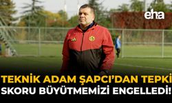 Teknik Adam Şapcı'dan Tepki: "Skoru Büyütmemizi Engelledi!"