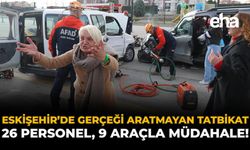 Eskişehir'de Gerçeği Aratmayan Tatbikat: 26 Personel, 9 Araçla Müdahale!