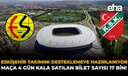 Eskişehir, Takımını Desteklemeye Hazırlanıyor: Maça 4 Gün Kala Satılan Bilet Sayısı 17 Bin!