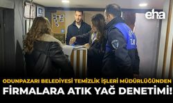 Odunpazarı Belediyesi Temizlik İşleri Müdürlüğünden Firmalara Atık Yağ Denetimi!