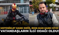 Motosiklet Kaskı Değil Iron-Man Kaskı Giydi: Vatandaşların İlgi Odağı Oldu!