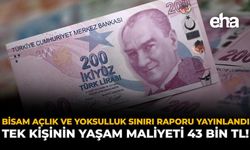 BİSAM Açlık ve Yoksulluk Sınırı Raporu Yayınlandı: Tek Kişinin Yaşam Maliyeti 43 Bin TL!