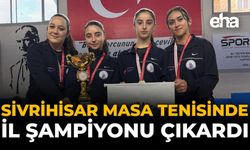 Sivrihisar Masa Tenisinde İl Şampiyonu Çıkardı!