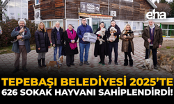 Tepebaşı Belediyesi, 2025’te 626 Sokak Hayvanı Sahiplendirdi!