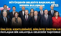 Ünlüce: “Kentlerimizi, Birlikte Üreten ve Paylaşan Bir Anlayışla Geleceğe Taşıyoruz”