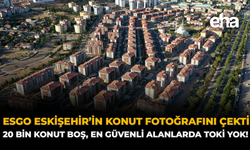 ESGO Eskişehir’in Konut Fotoğrafını Çekti: 20 Bin Boş Konut, En Güvenli Alanlarda TOKİ Yok!