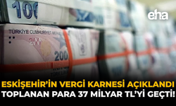 Eskişehir’in Vergi Karnesi Açıklandı: Toplanan Para 37 Milyar TL’yi Geçti!