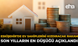 Eskişehir'de Ev Sahiplerini Kızdıracak Rakam: Son Yılların En Düşüğü Açıklandı
